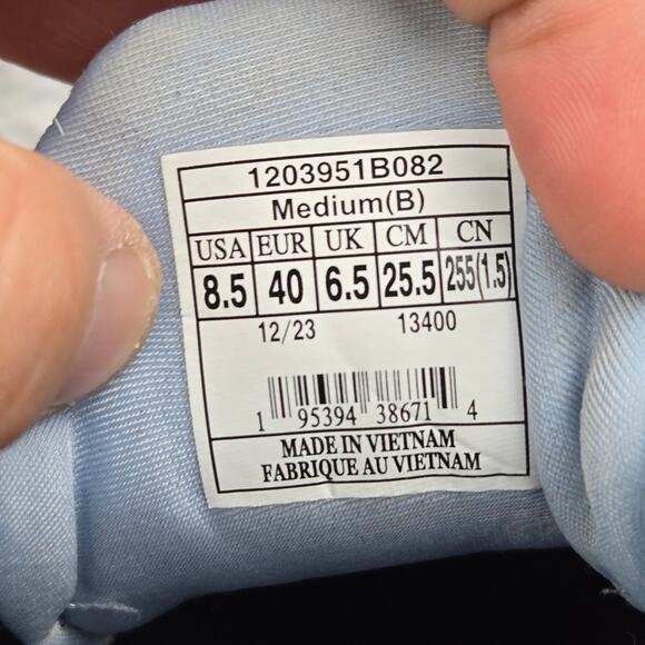 Brooks Womens 8.5B Ghost Max Ebony Lilac Rose Athletic Gym Road Running Shoe - Picture 11 of 11